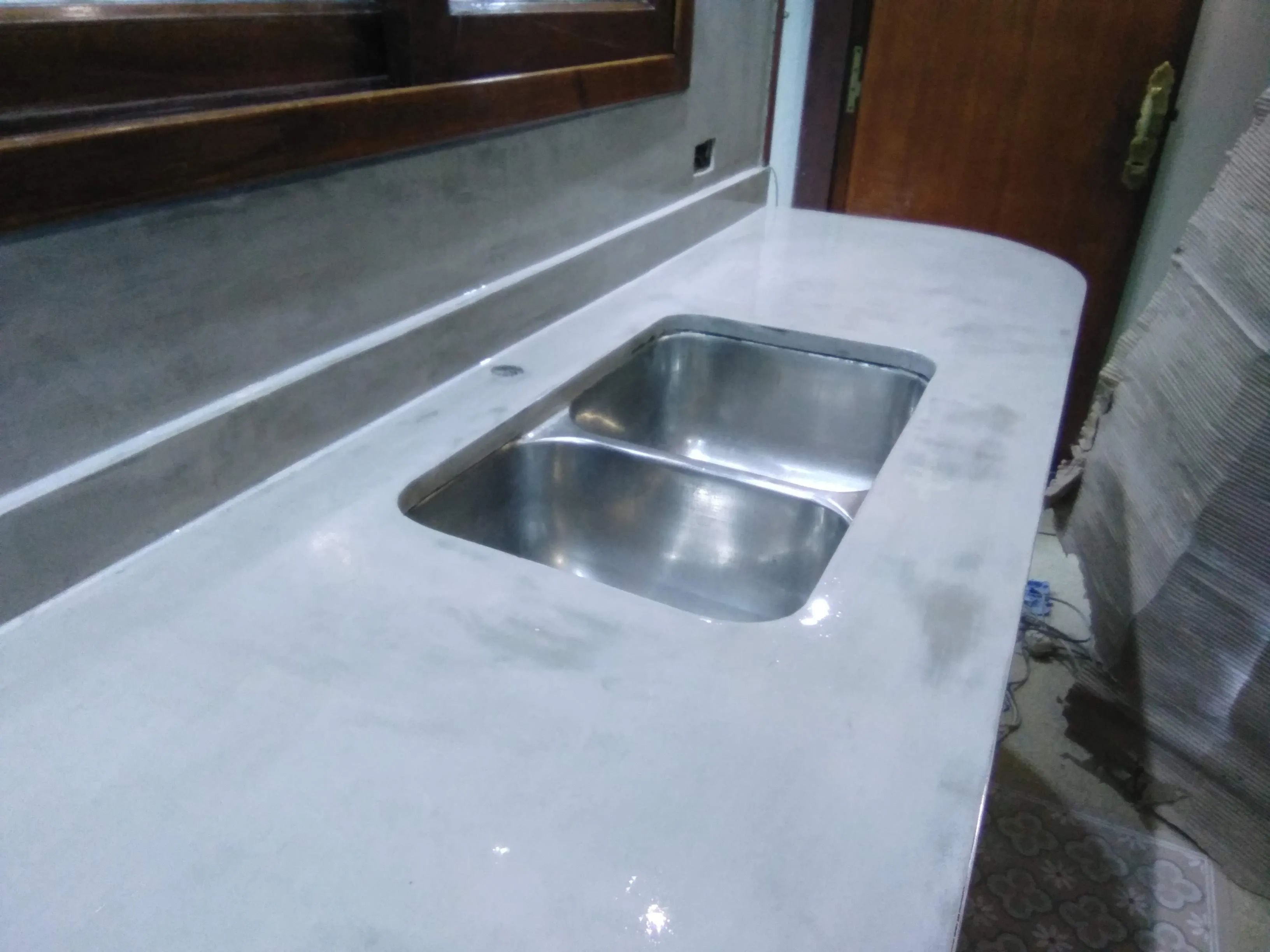 Renovación de cocina Olivos - Microcemento y Pintura - Imagen 5