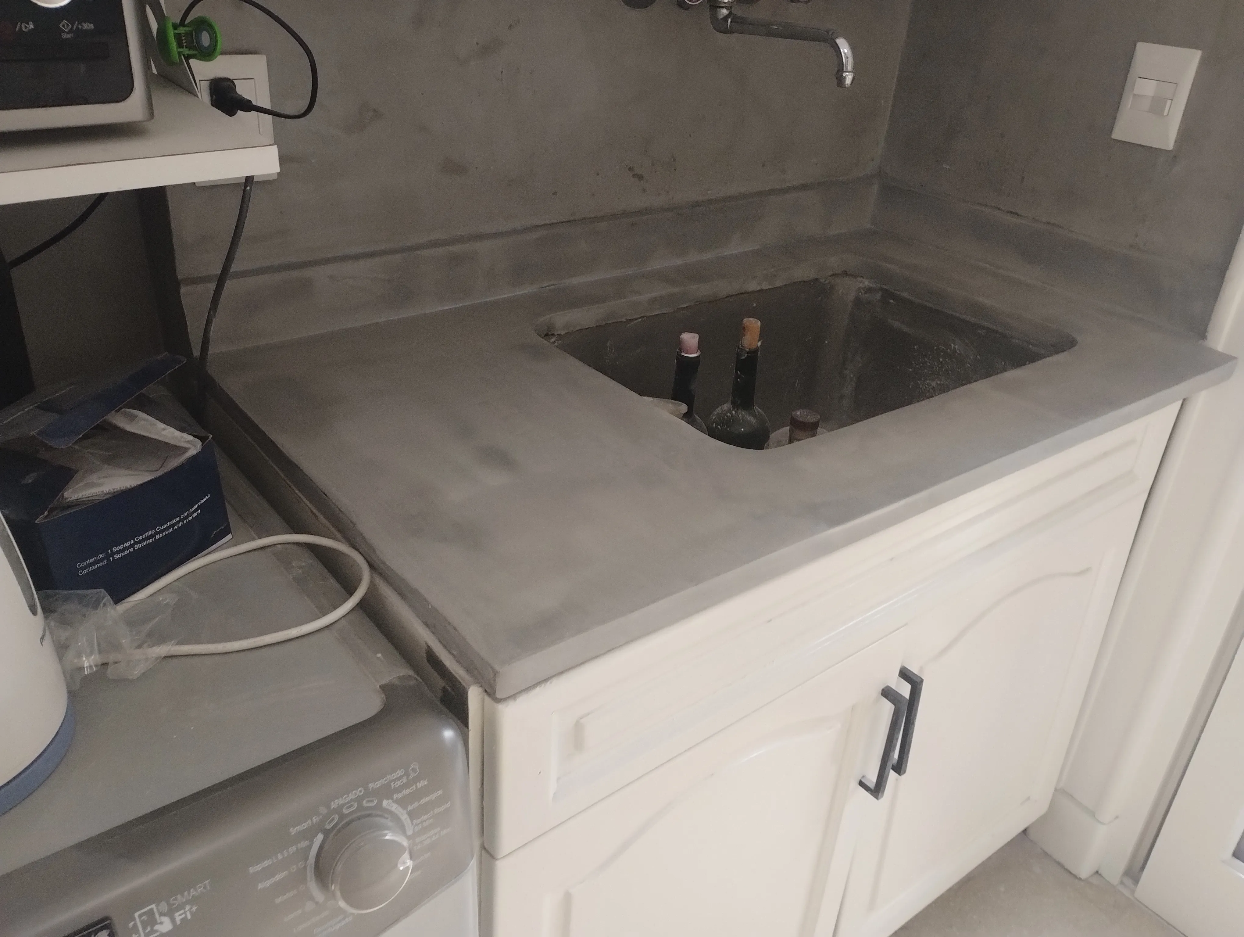 Renovación de cocina Olivos - Microcemento y Pintura - Imagen 16